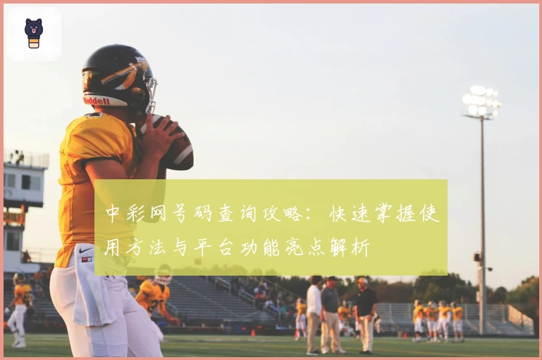 中彩网号码查询攻略：快速掌握使用方法与平台功能亮点解析